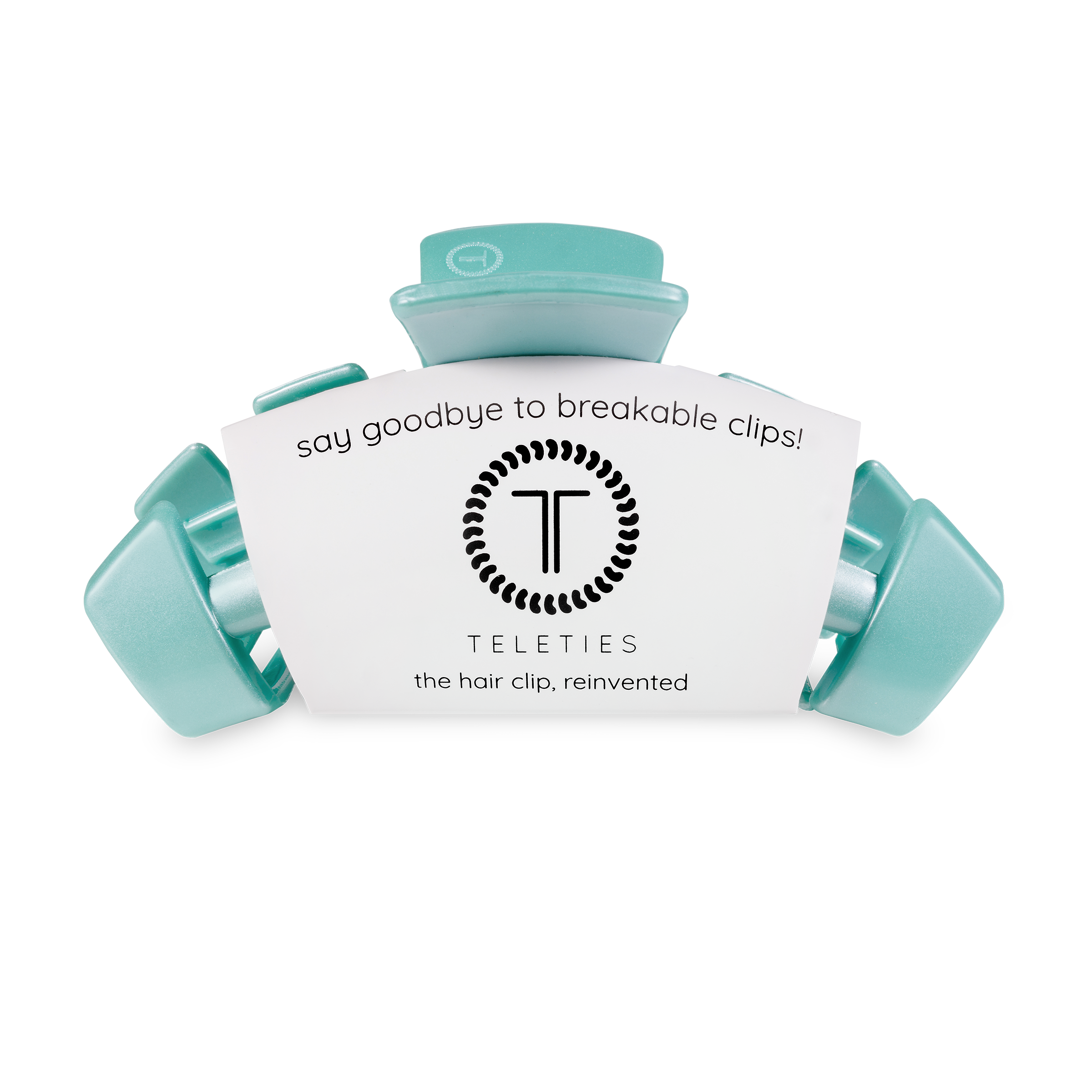 Classic Hair Clip | Medium | Totally Turquoise