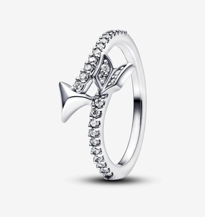 Sparkling arrow ring Pandora 193619C01