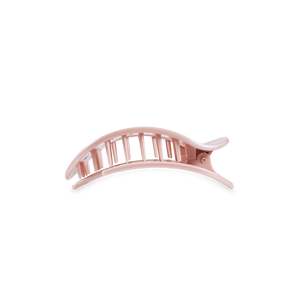 Round Flat Hair Clip | Small | Pearly Pink