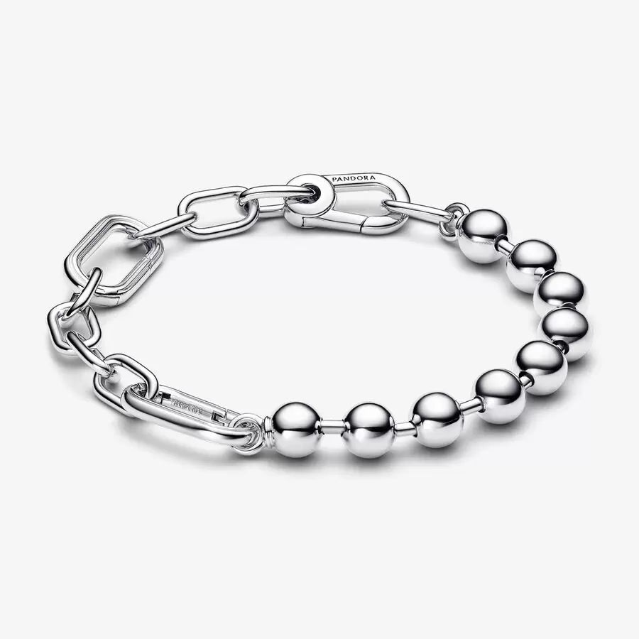 Metal Bead & Link Chain Bracelet - Pandora Me - 592793C00