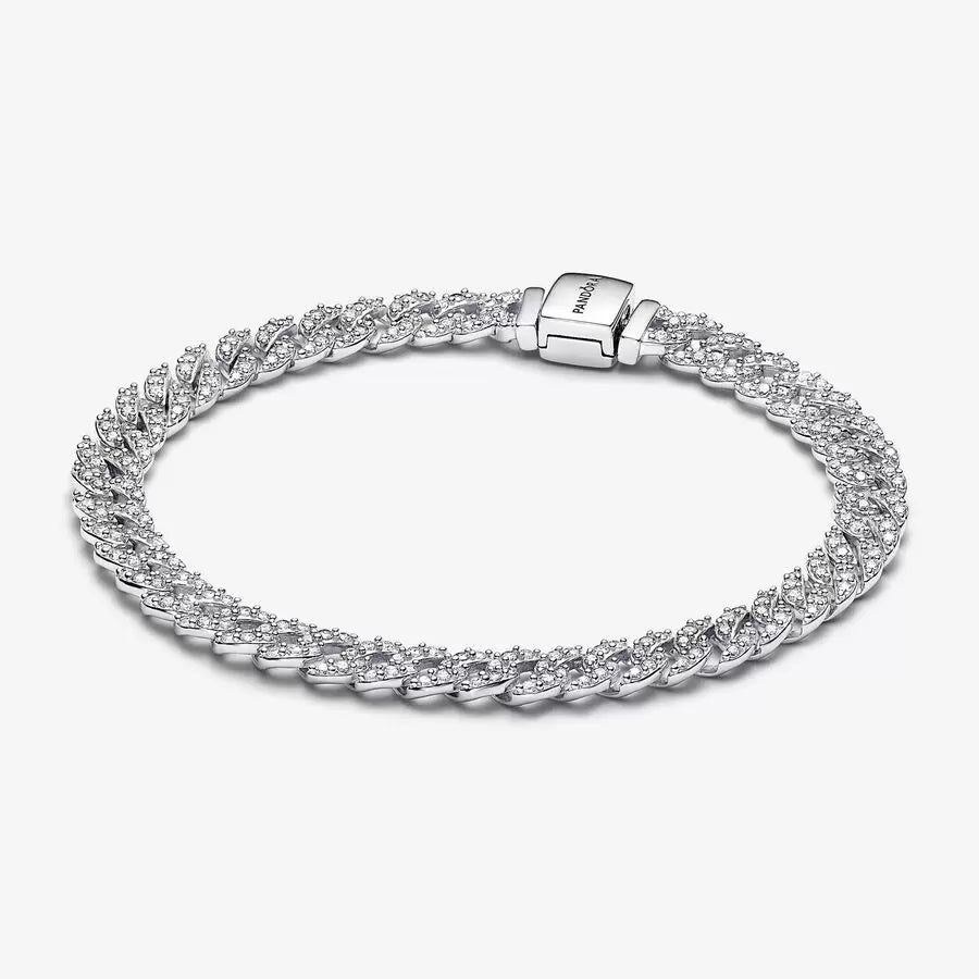 Timeless Pavé Chain Bracelet - Pandora - 593008C01