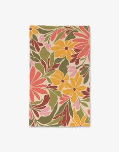 Blooming Tan Luxe Hand Towel