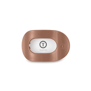 Round Flat Hair Clip | Small | Mocha Mousse