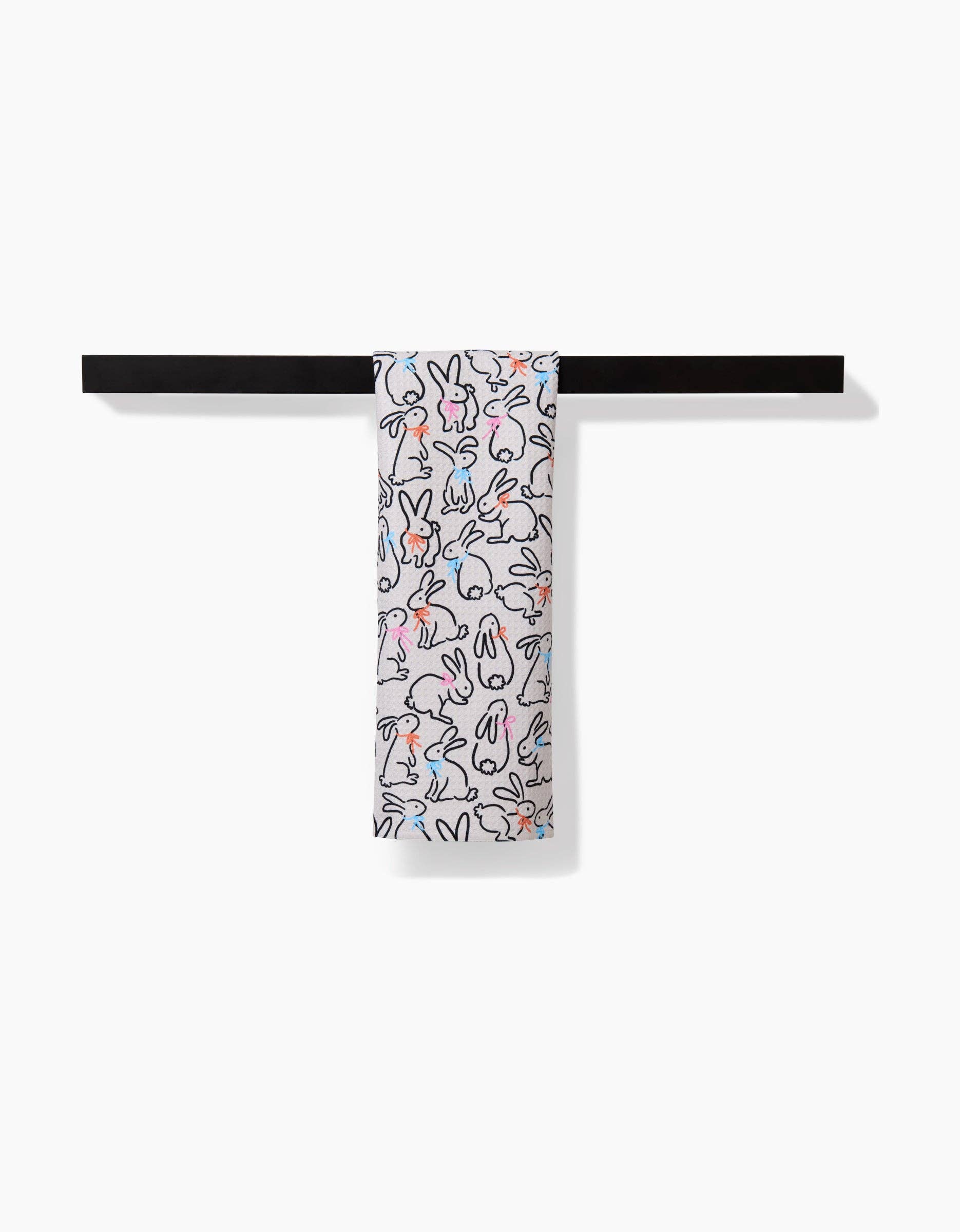 Playful Bunnies Bar Towel