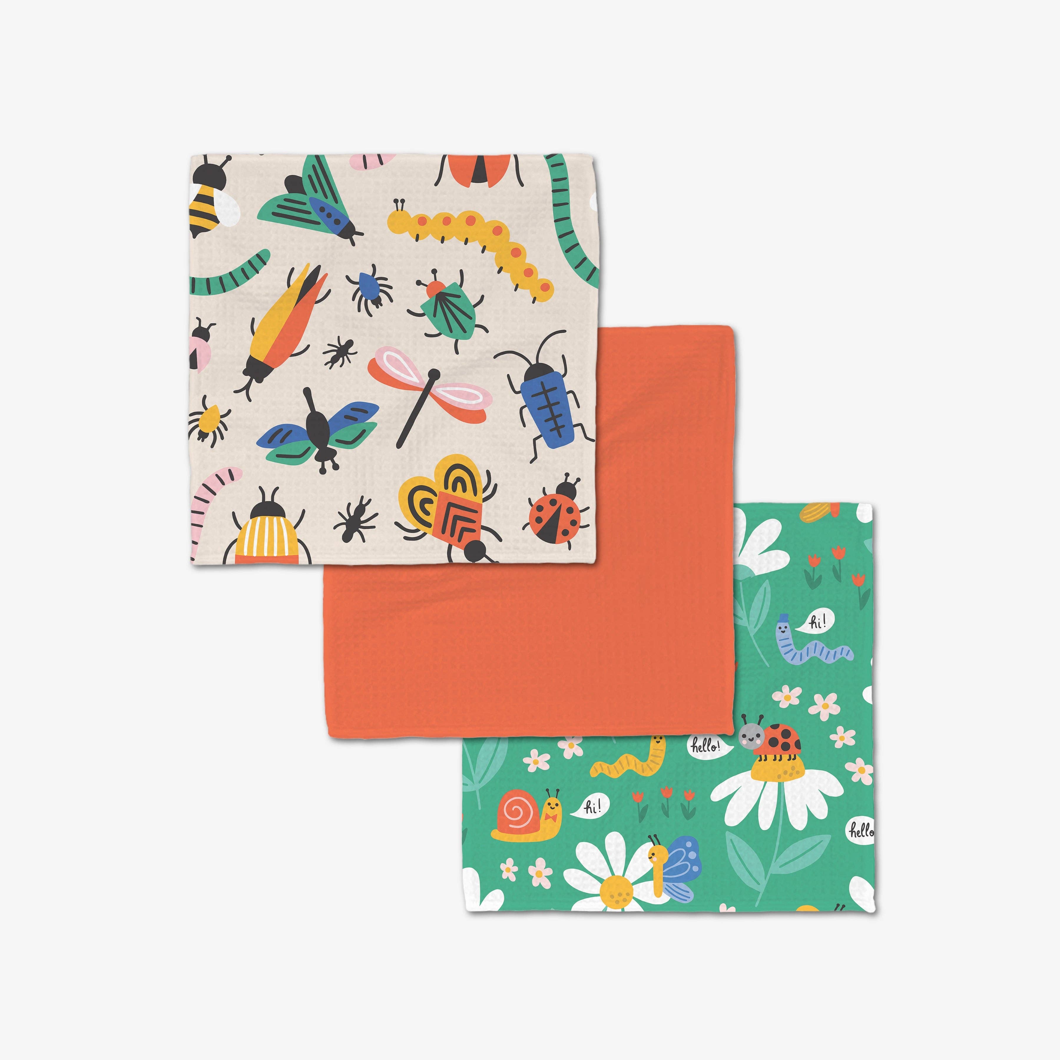 Bugs Luxe Washcloth Set