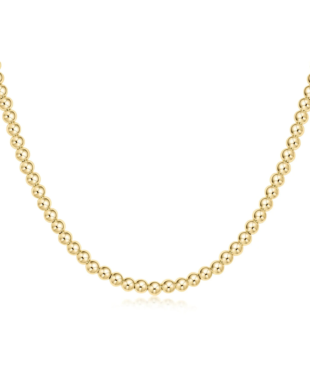 enewton - 17” Choker Classic Gold 4mm Bead