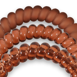 Sprial Hair Coils | Small | Mocha Mousse