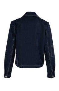JOLENE JACKET W/ SHIRT COLLAR, BIG PATCH POCKET - Kut from the Kloth