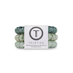 Sage Swirl Hair Ties (3 Sizes)