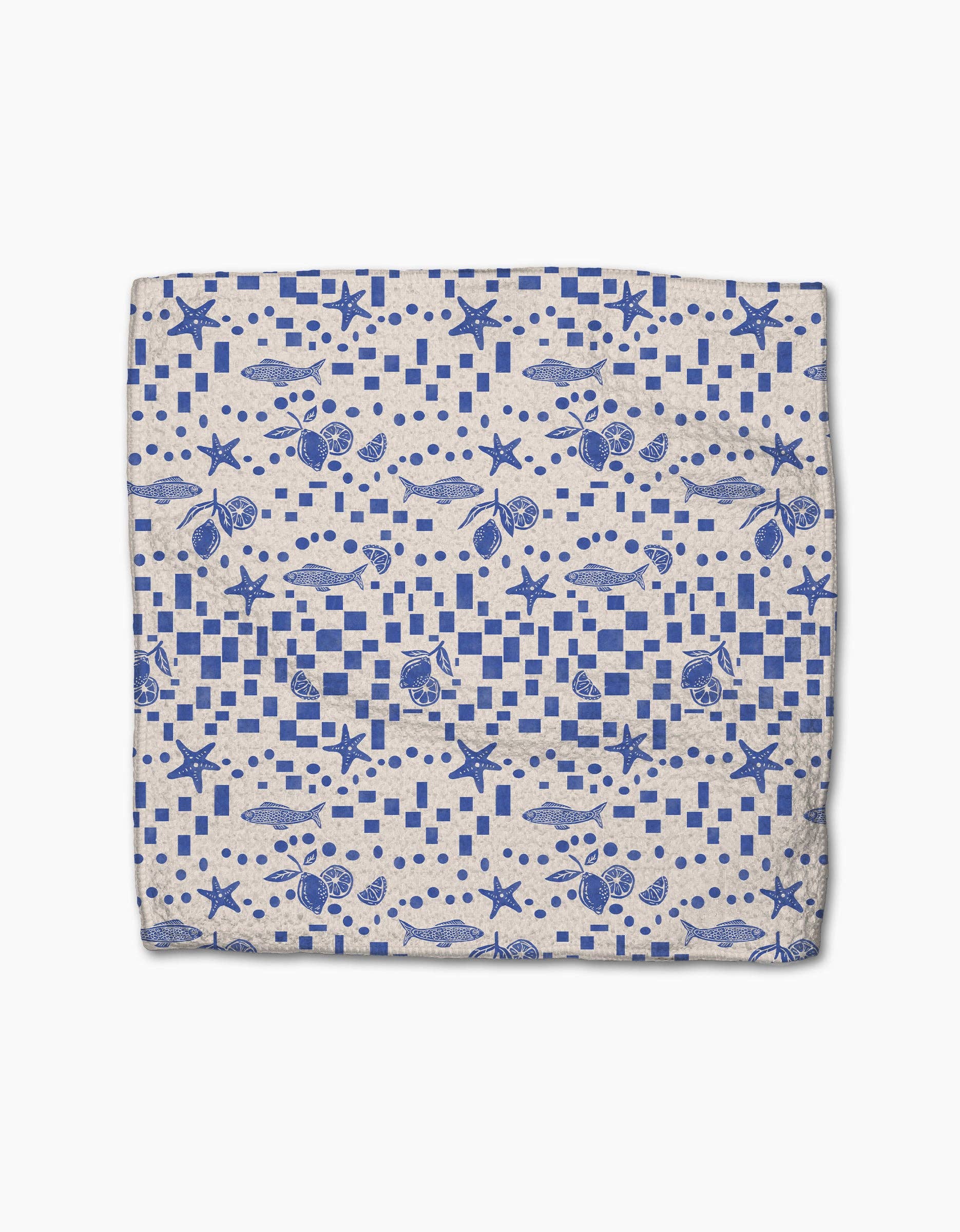 Santorini Tile Dishcloth Set