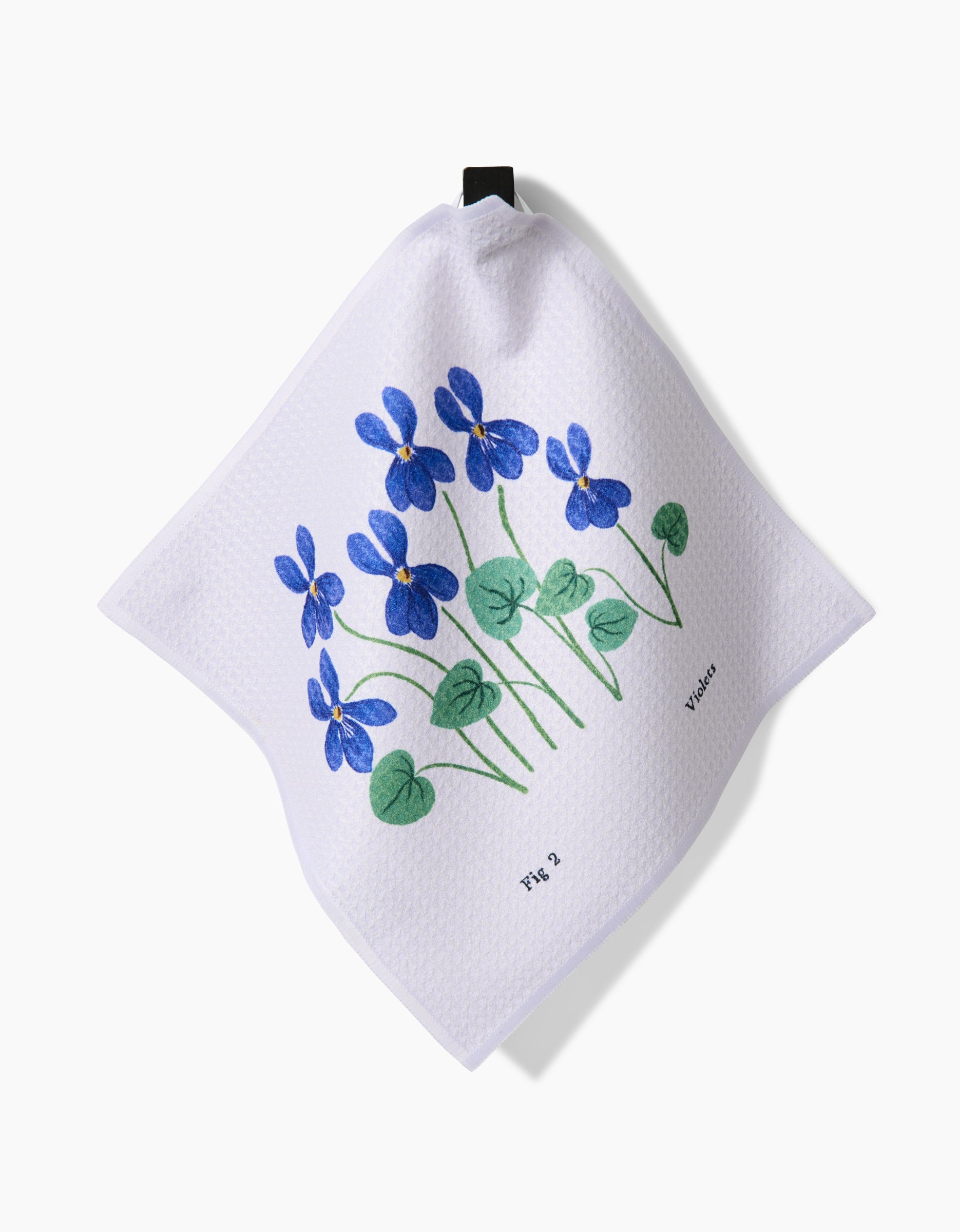 February Violets Dishcloth Set