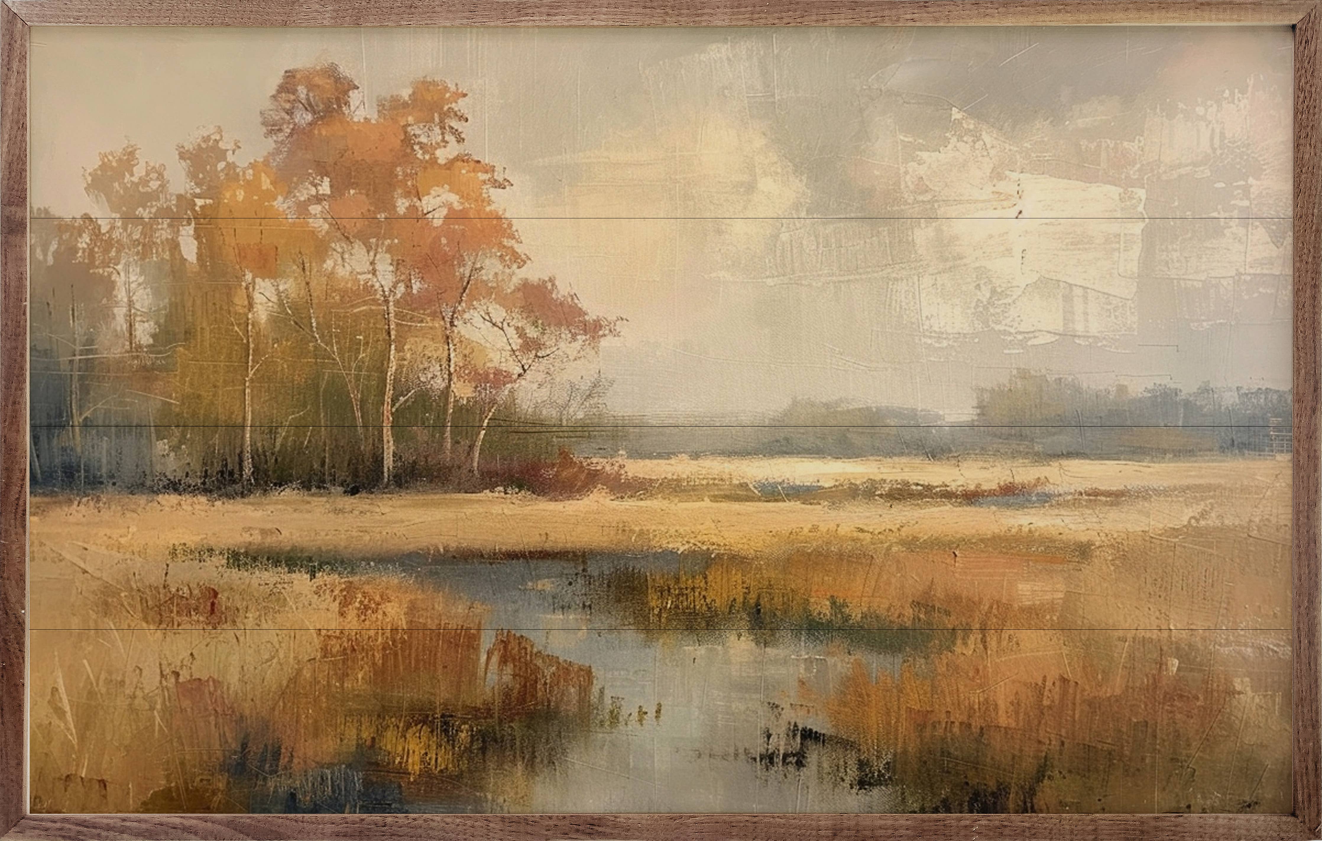 Autumn Landscape: 16x10