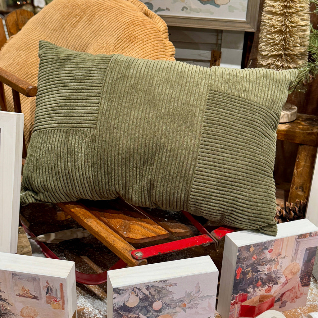 CF-3339 - Evergreen Corduroy Pillow