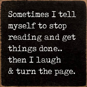 Sometimes I Tell Myself To Stop Reading and Get Things Done…: Ivory