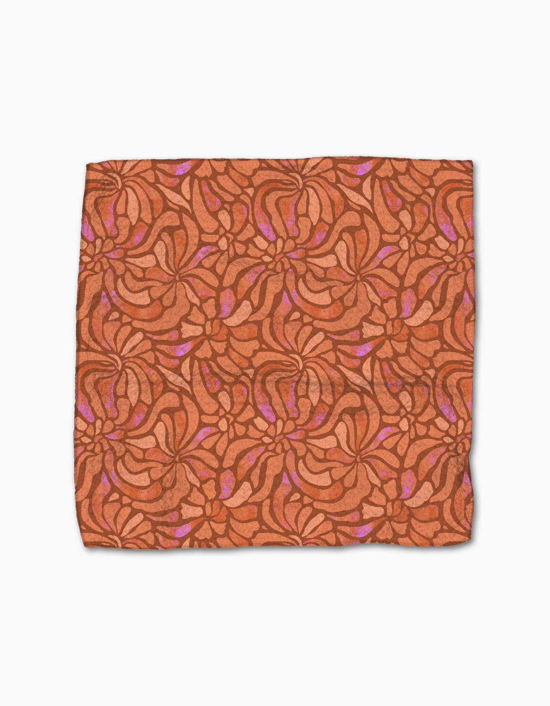 Coral Swirls Dishcloth Set