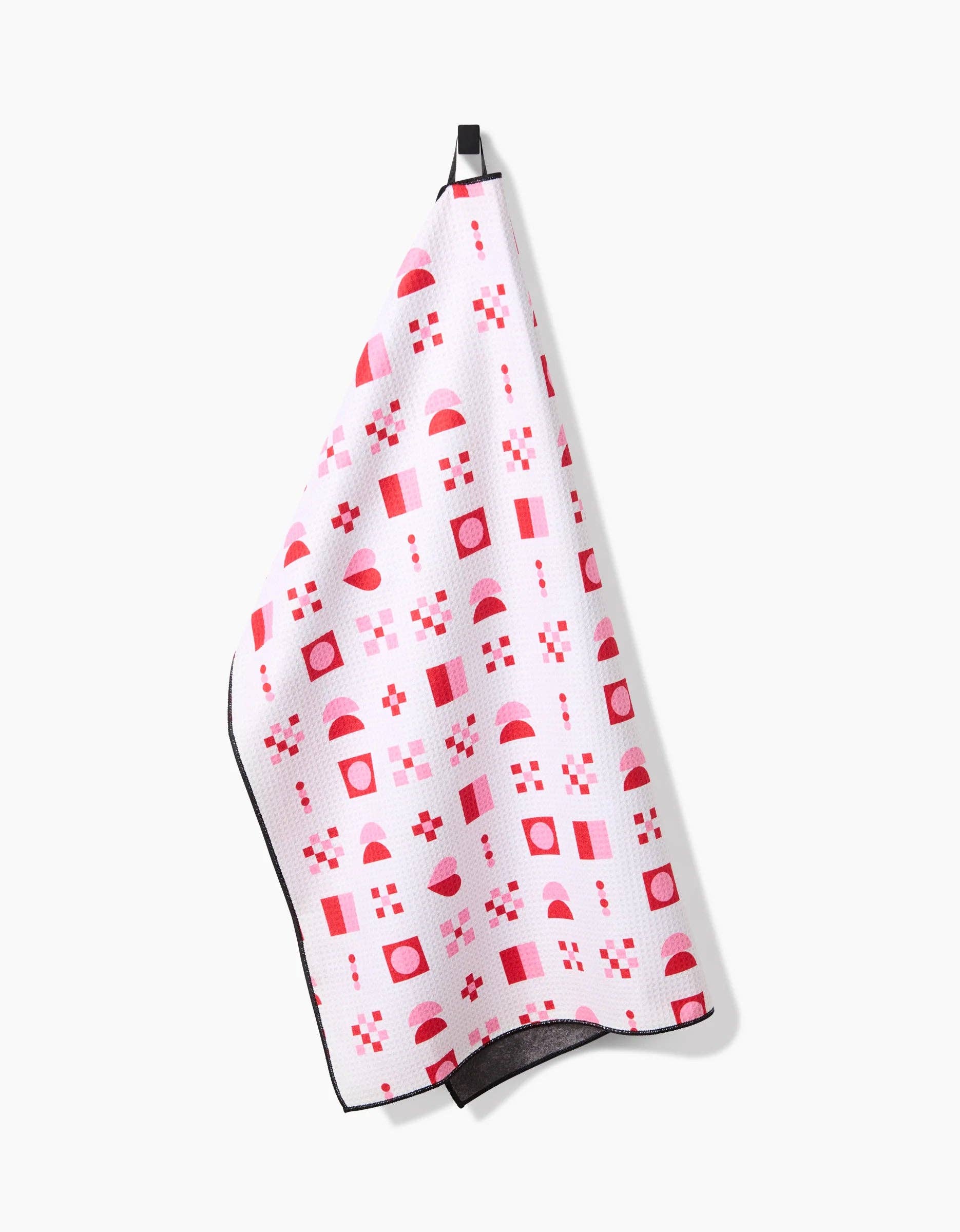 Heart Quilt Dog Towel