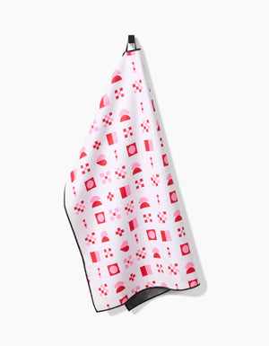Heart Quilt Dog Towel