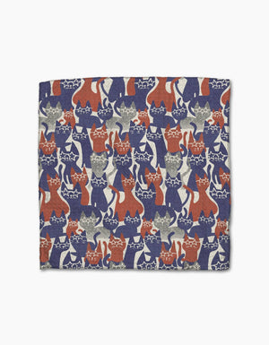 Parading Cats Dishcloth Set