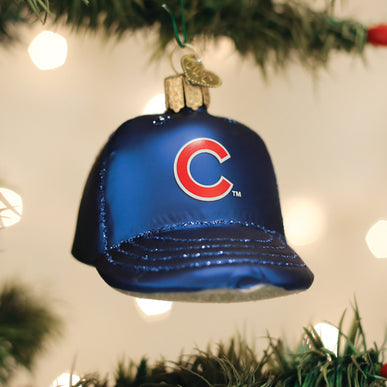 Cubs Baseball Cap Ornament - Old World Christmas