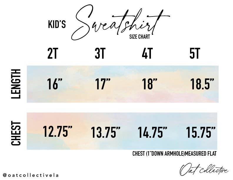 CLOVER ROW Toddler Graphic Sweatshirt: HEATHER FOREST