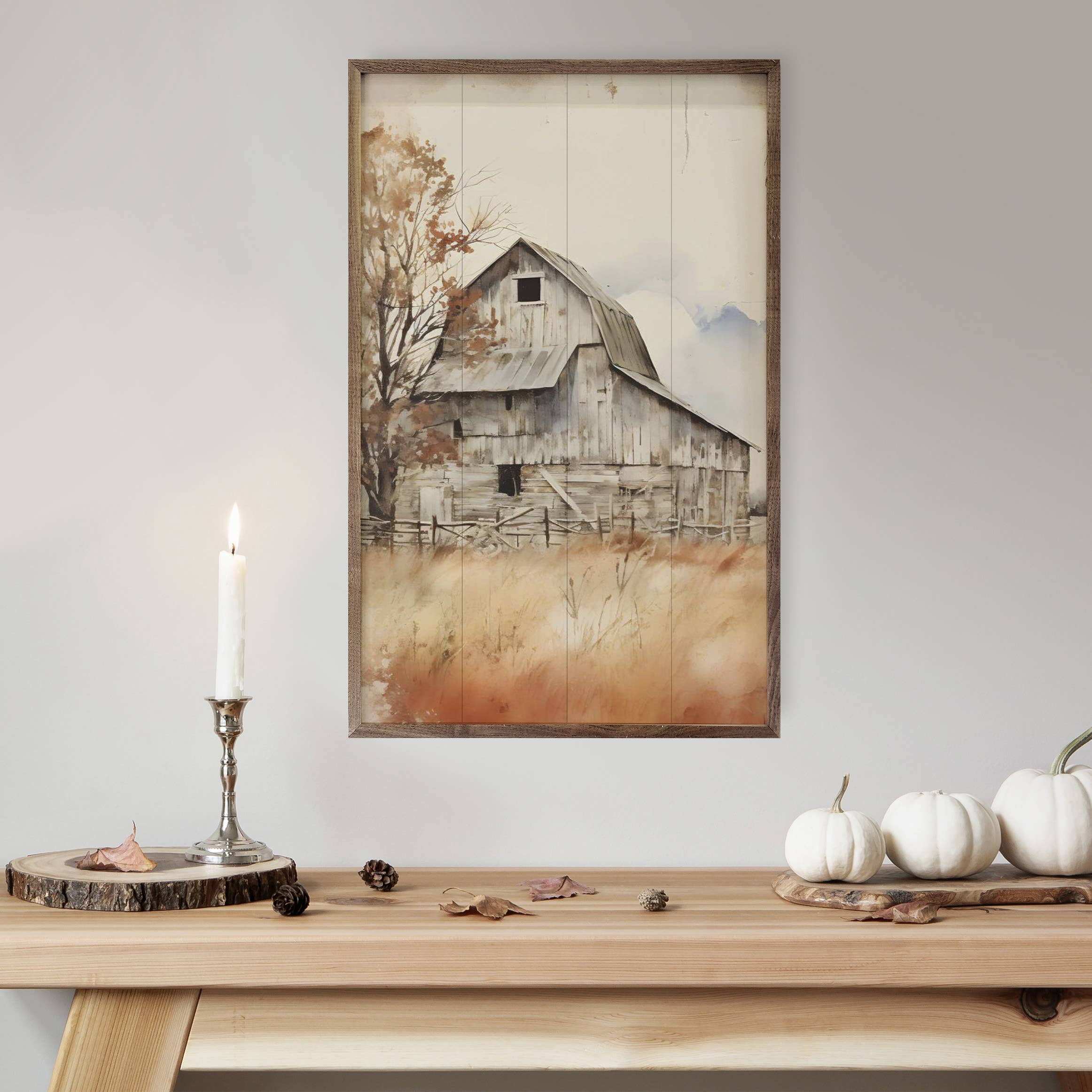 Rustic Barn: 10 x 16 x 1.5