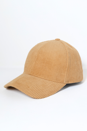 FWCAP114 - Solid Corduroy Fall Winter Baseball Hat: Sage