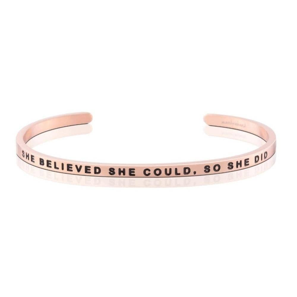 She Believed She Could: Yellow Gold / Whisper