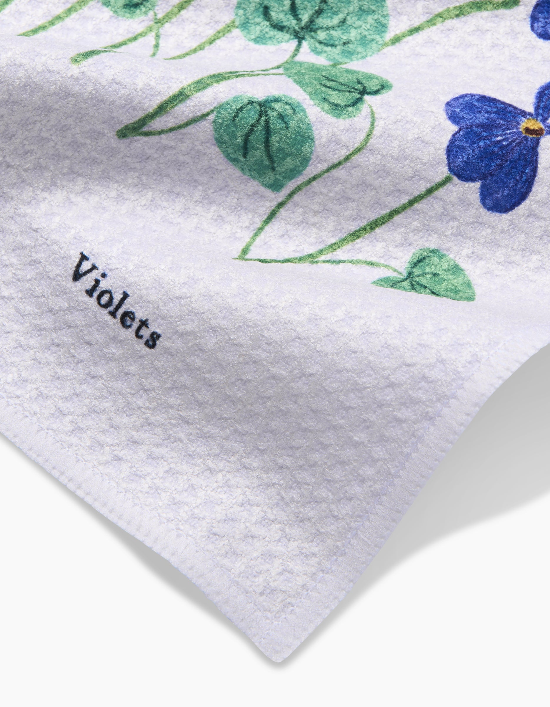 February Violets Dishcloth Set