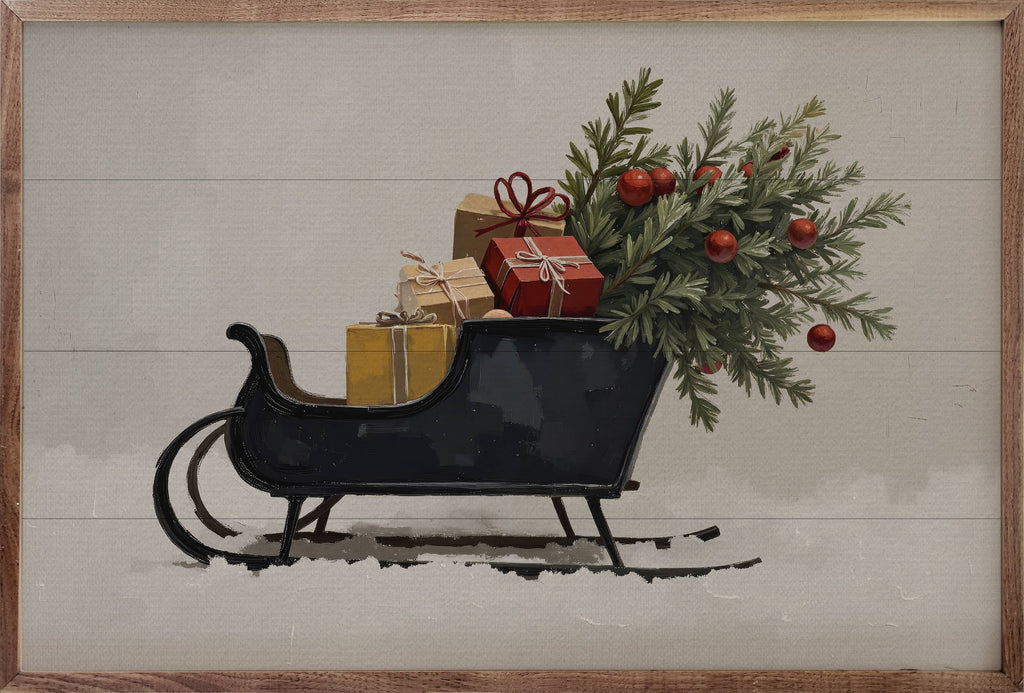 Black Sleigh: 16x10