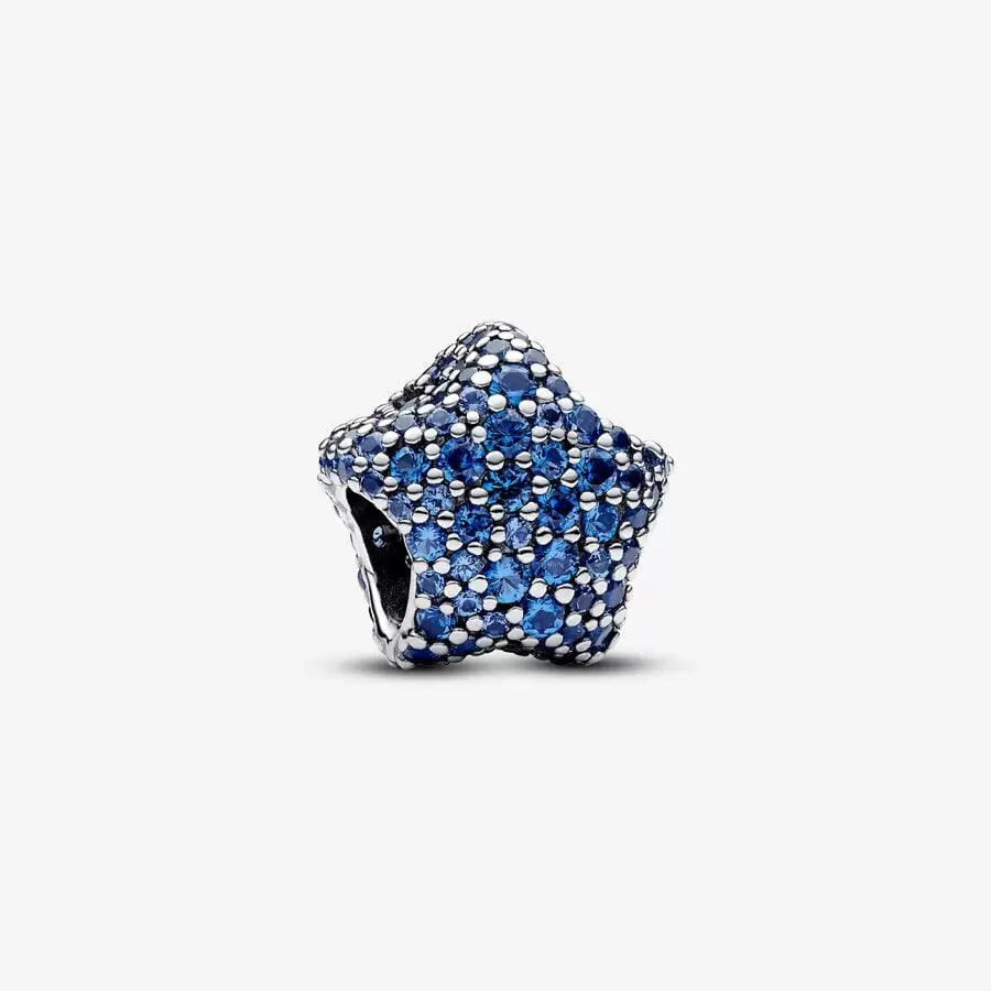 Bold Pavé Star Charm - Pandora - 793026C01