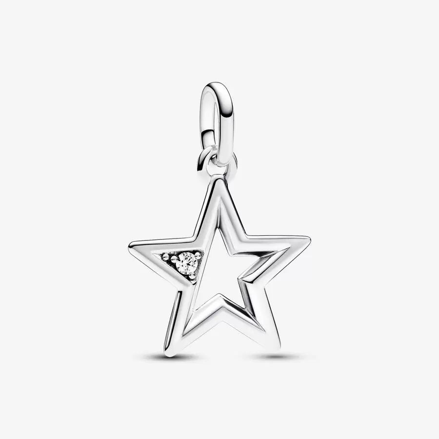 Sparkling Star Medallion Charm - Pandora Me - 793032C01