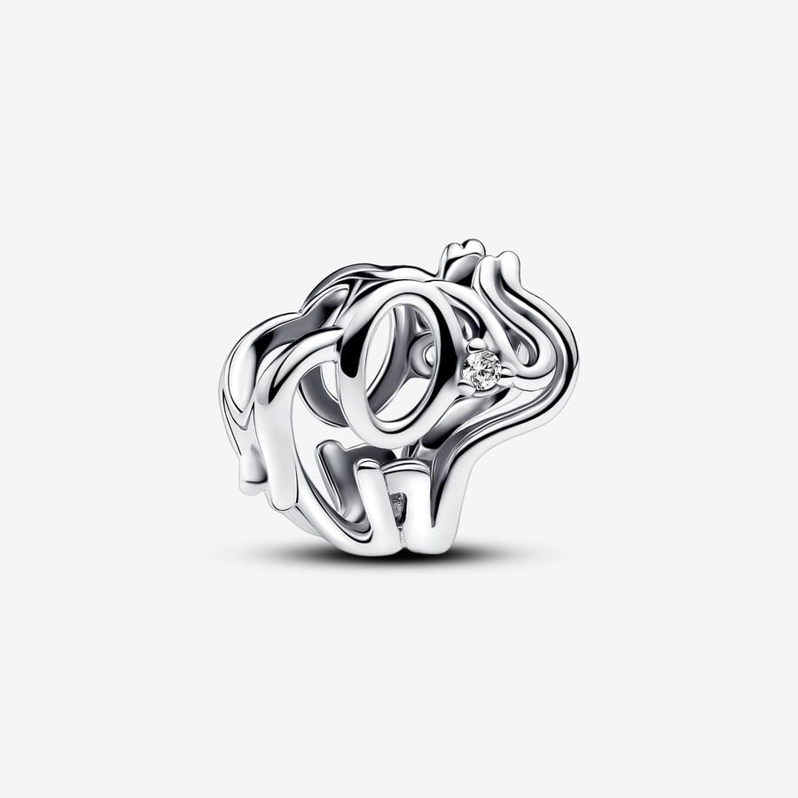 Openwork Elephant Charm - Pandora - 793345C01