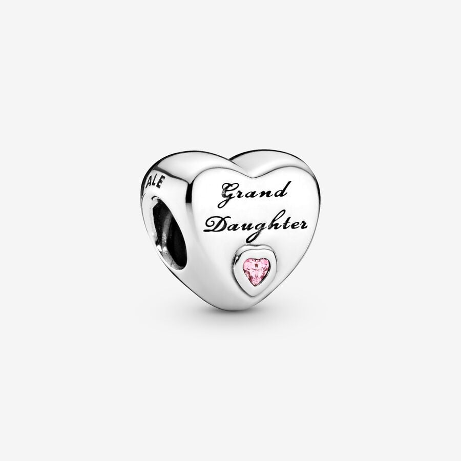 Granddaughter's Love Heart Charm - PANDORA - 796261PCZ