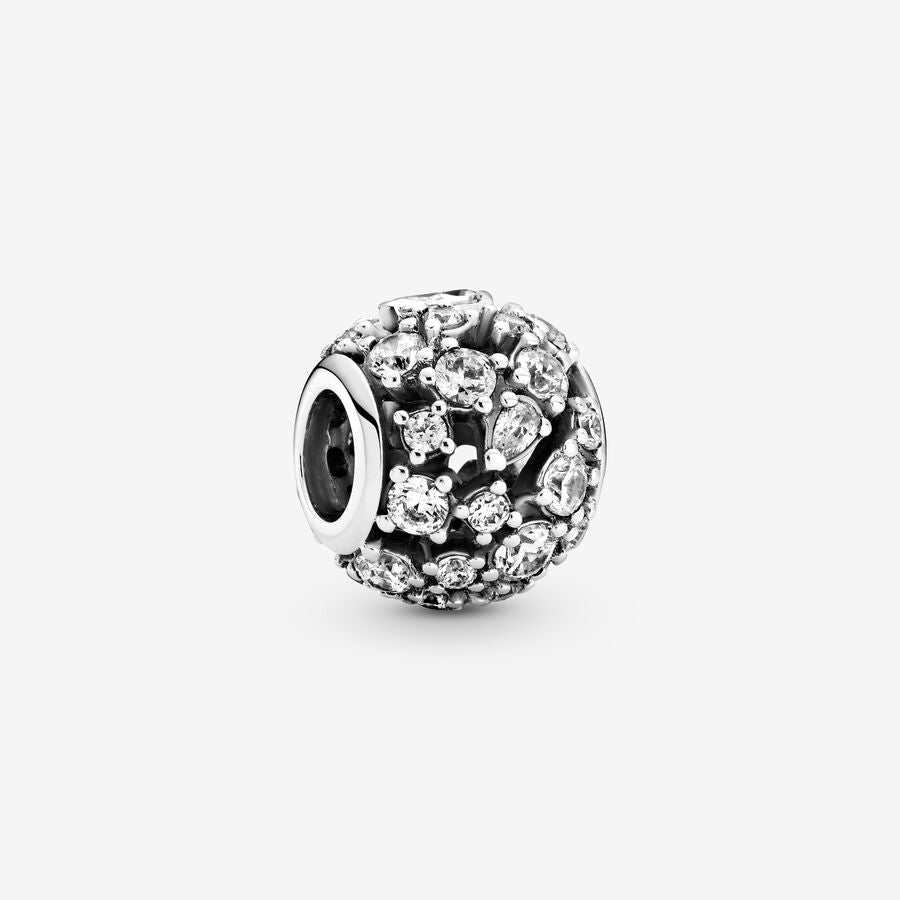 Pandora Sparkling Round Openwork Charm - Pandora - 799225C01