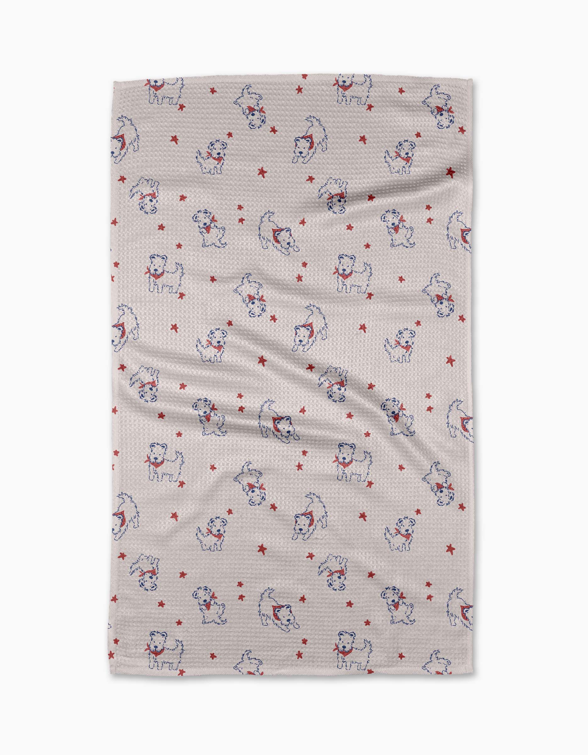 Doggy Playgrounds Tea Towel