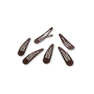 Snap Clip | Brown | 6 Count