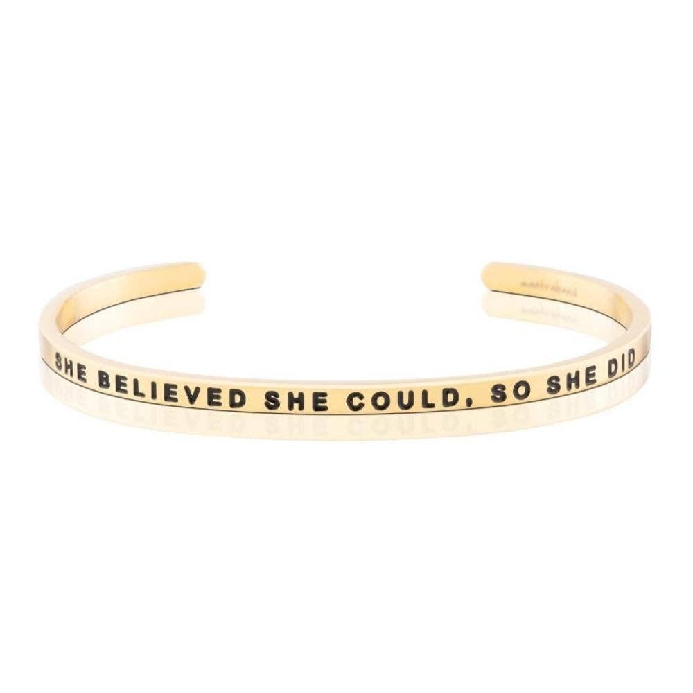 She Believed She Could: Yellow Gold / Whisper