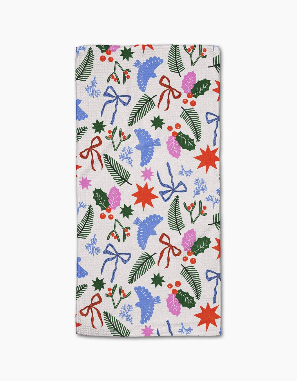 Christmas Garden Party Bar Towel