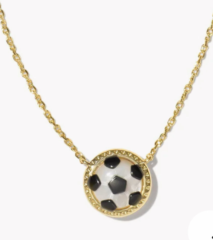 SOCCER SHORT PENDANT NECKLACE
