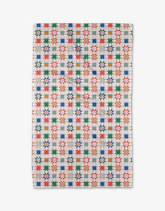 Patchwork Picnic Tea Towel