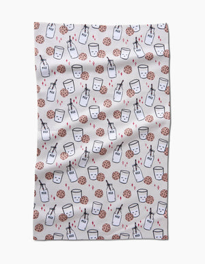 Milk And Cookies Tea Towel