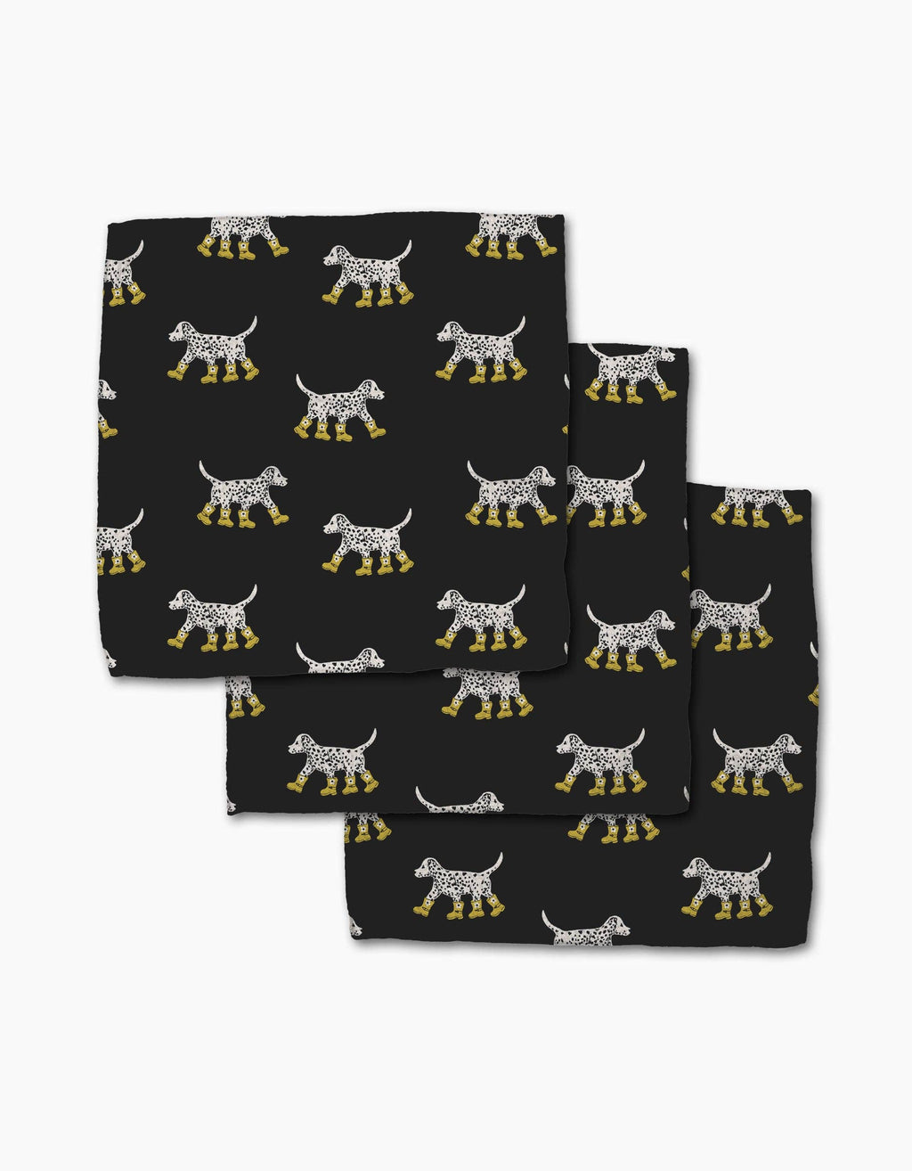 Dalmatian In Boots Dishcloth Set