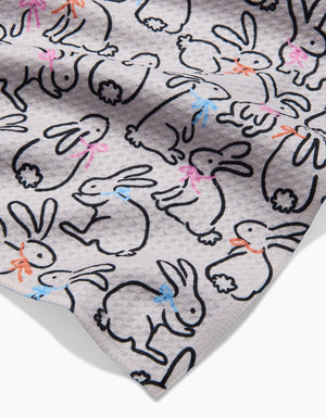 Playful Bunnies Bar Towel