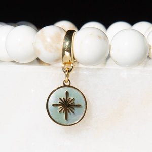 Star Charm, Mother of Pearl | Charm Bar | Charm Necklace
