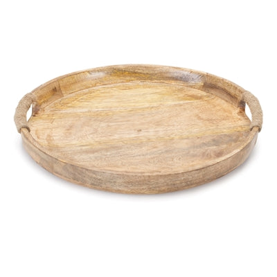 Wood Tray - 13.5"D x 1.75"H