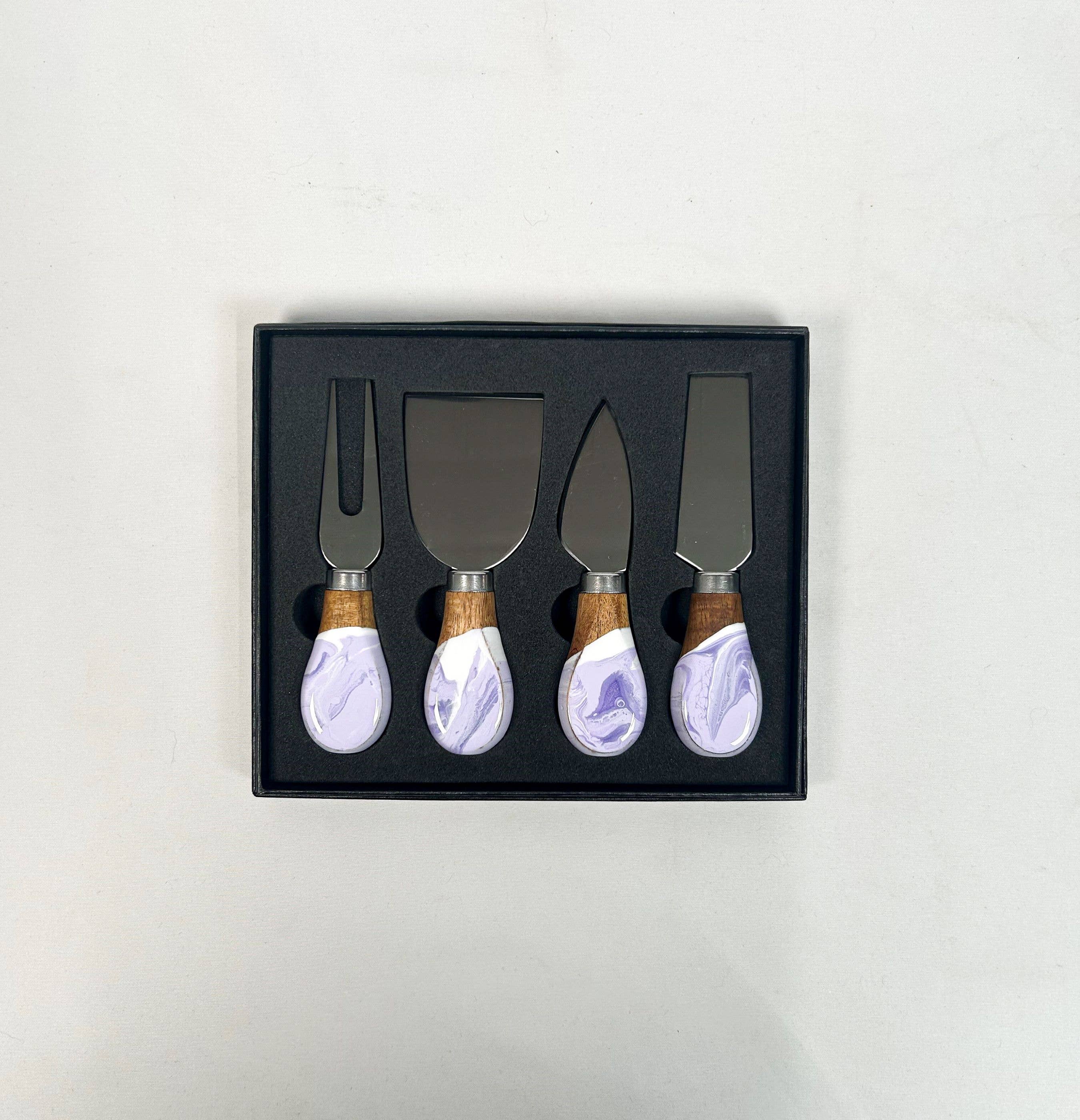 Mojito - the essence of spring: Mojito / Resin Cheese Knife Set