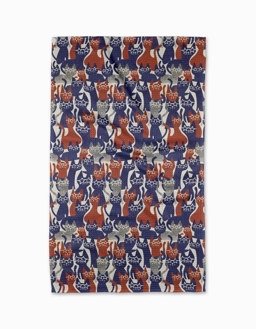 Parading Cats Tea Towel