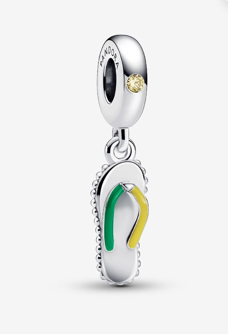 Pandora flip-flop dangle charm
