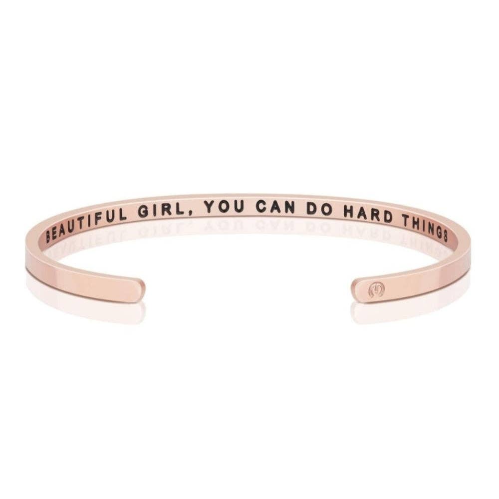 Beautiful Girl, You Can Do Hard Things: Silver / Whisper