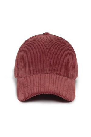 FWCAP114 - Solid Corduroy Fall Winter Baseball Hat: Sage